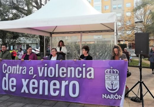O Concello celebrou hoxe con entidades e escolares os actos do Día Internacional contra a Violencia de Xénero
